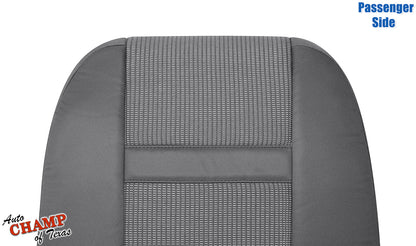 oem cloth seat back cover gray dodge ram 1500 2006 2008 slt