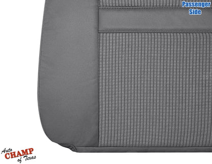 passenger seat back cloth cover gray dodge ram 1500 slt 2006 2008