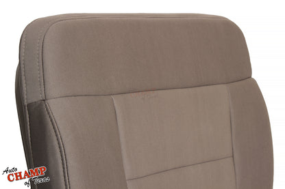 driver seat bottom cover tan cloth f150 stx 2007 2008 ford