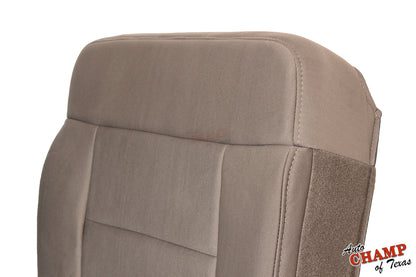 driver bottom seat cover ford f150 stx 2007 2008 tan cloth