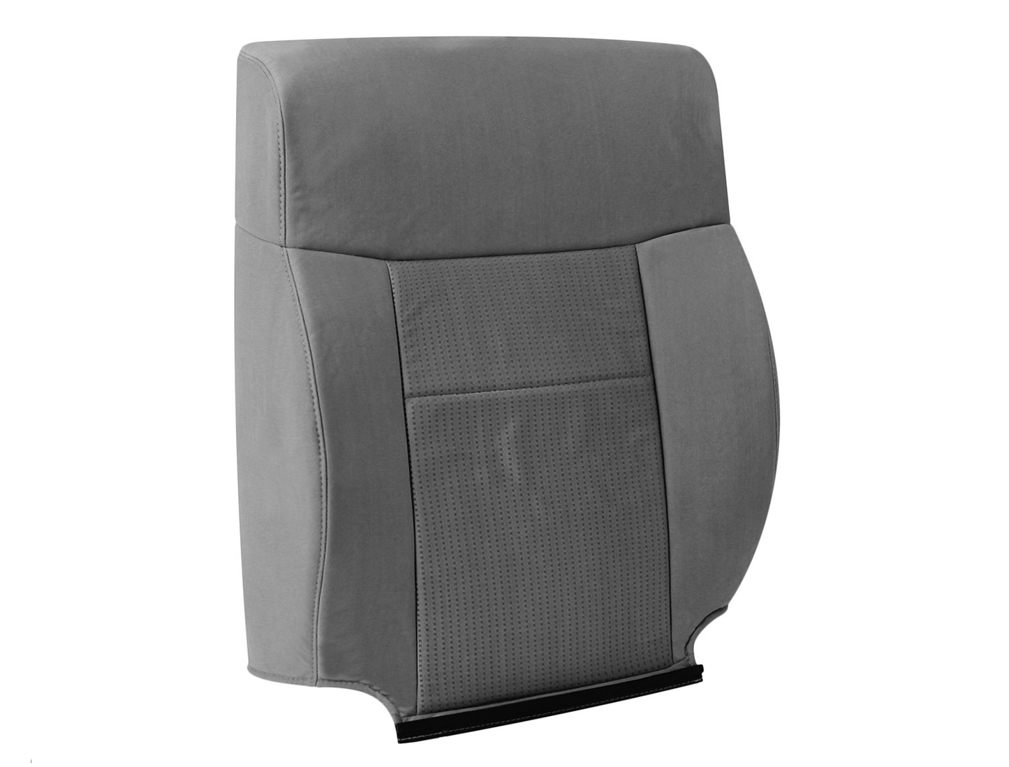 2007–2008 Ford F-150 XLT STX FX4 Passenger Lean Back Cloth Seat Cover Gray