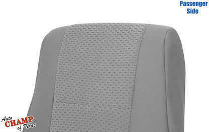 gray tundra cloth lean back seat panel