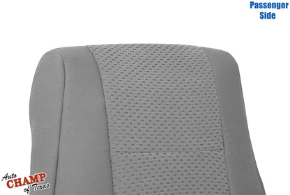 gray lean back cloth tundra seat oem fit