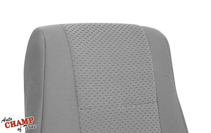 gray tundra cloth lean back seat panel 2010