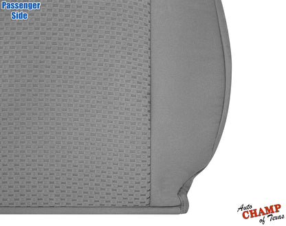 gray oem tundra seat cloth lean back panel
