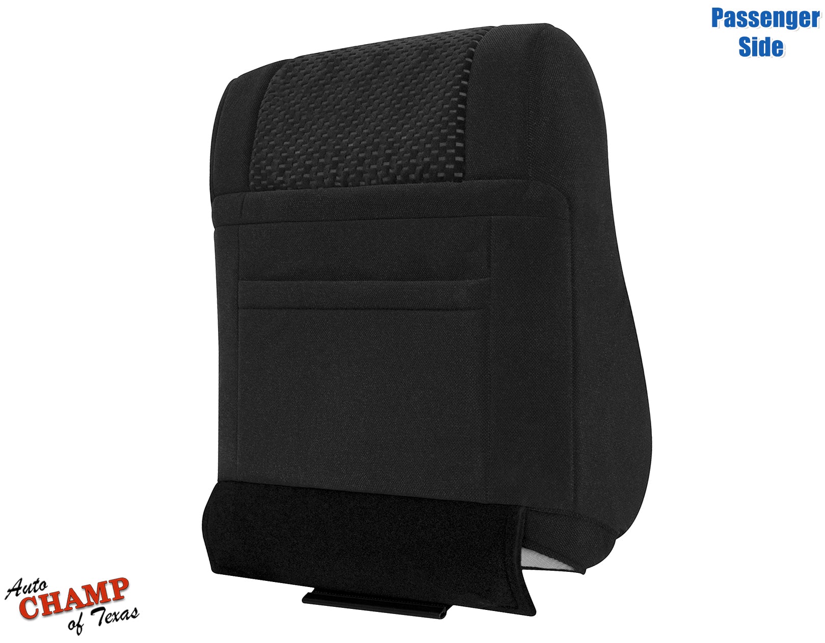 black tundra lean back cloth panel factory seat