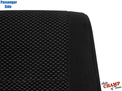 tundra black cloth seat lean back oem panel