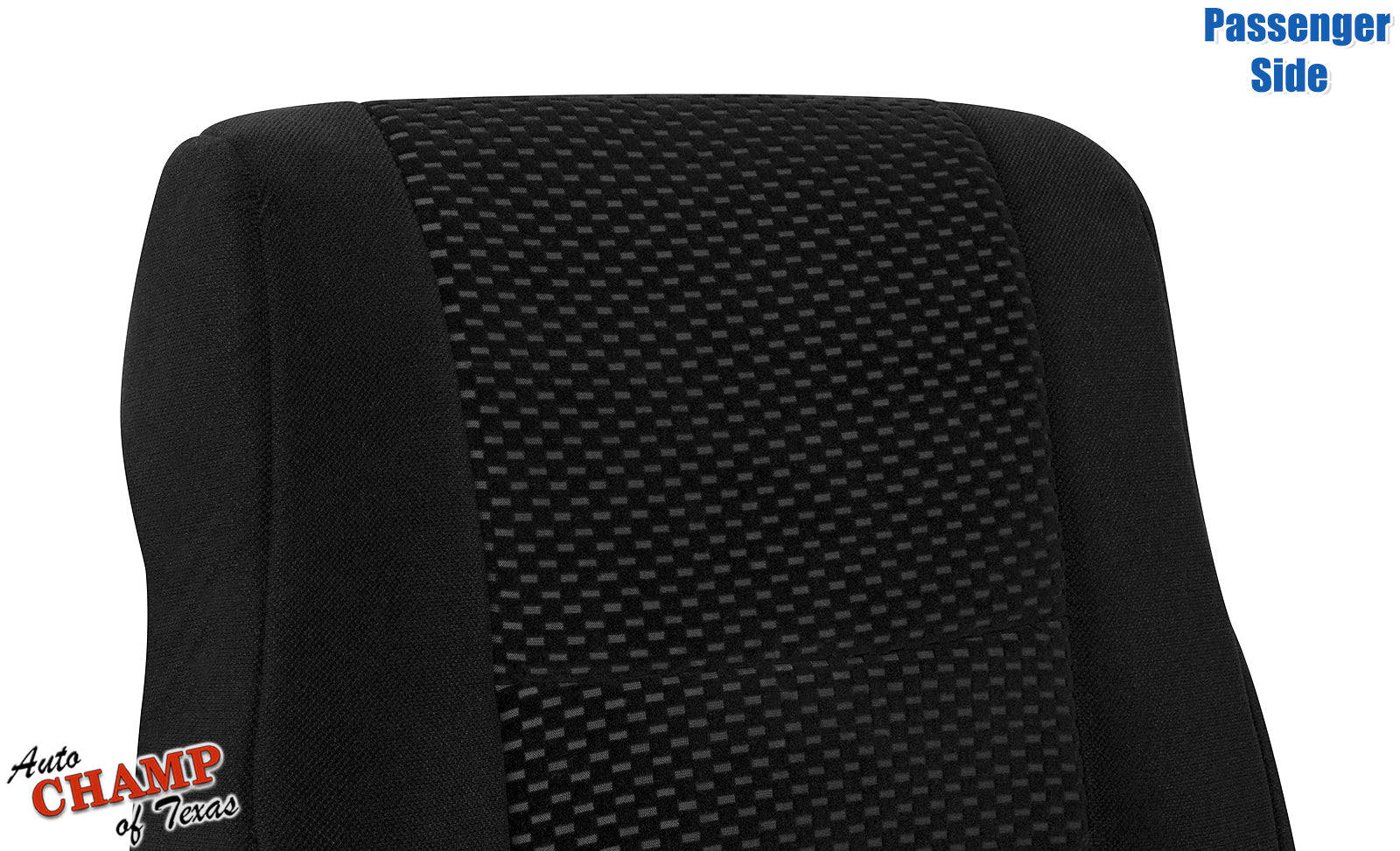 black cloth seat tundra lean back cover oem spec