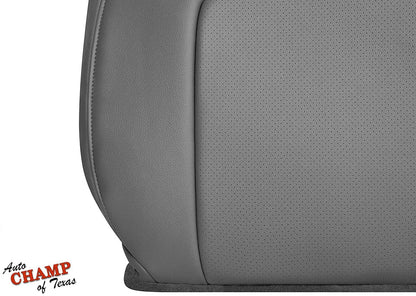 2014 honda ridgeline gray lean back leather perforated