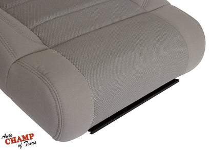 2007 jeep wrangler bottom cloth seat cover khaki tan cushion view
