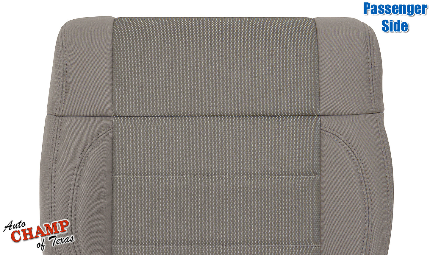 2007 2008 jeep wrangler passenger side bottom seat cover khaki cloth