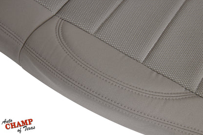 2007 jeep wrangler bottom cloth seat cover khaki tan edge stitching