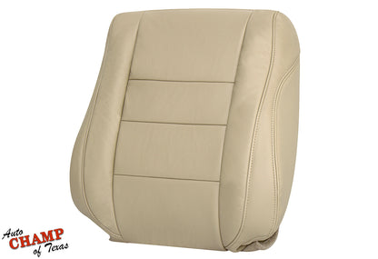 honda accord tan seat back lean cover