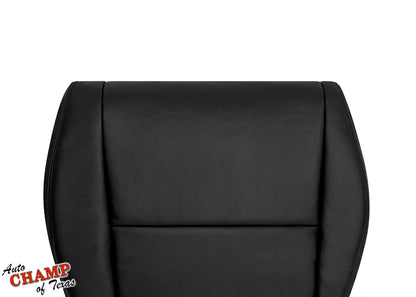black leather honda seat base accord coupe