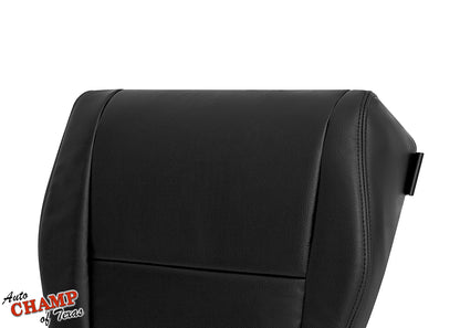 passenger seat cover honda accord black leather
