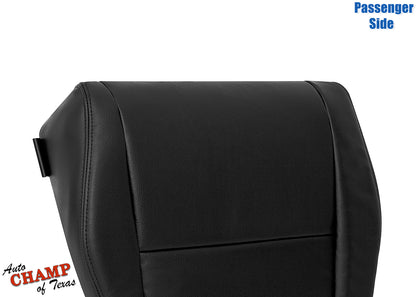 passenger seat bottom cover accord coupe black