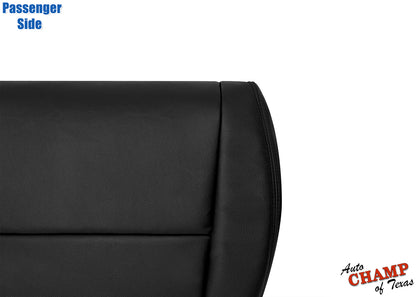 passenger black leather seat replacement accord 2 door