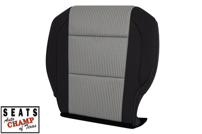 titan driver side bottom seat cover 2008 2015 black gray