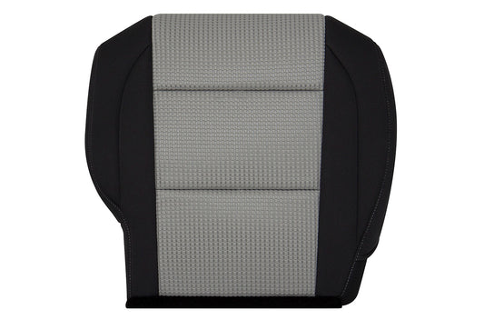 2008-2015-Nissan-Titan-Pickup-Truck&#8211;Passenger-Side-Bottom-Cloth-Black-Gray-1NOLOGO