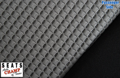 gray black titan passenger seat cover cloth 2008 2015
