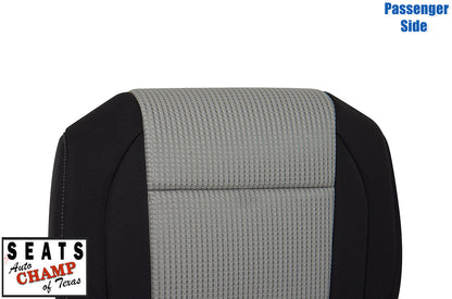 2008 to 2015 titan seat cover black gray passenger bottom