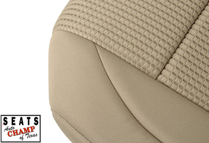 titan driver seat bottom 08 15 tan cloth