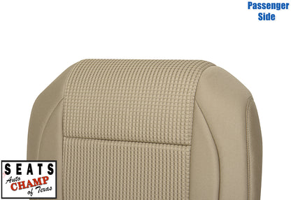 titan seat cloth tan oem 2008 2015 nissan passenger cover