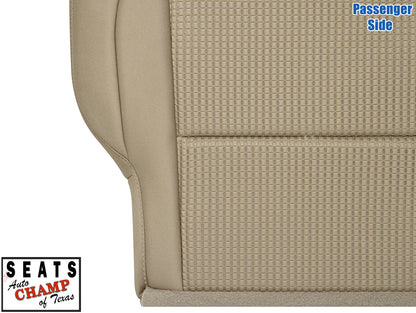 nissan titan 2008 2015 cloth seat tan passenger side bottom