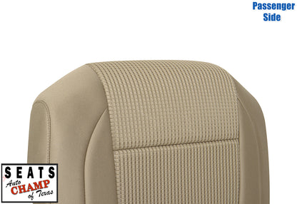 nissan titan tan seat cloth 2008 2015 passenger bottom