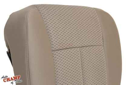 ford f150 driver cloth seat bottom cover tan