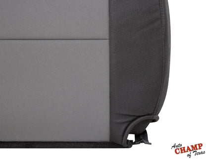 driver lean back black gray ford ranger no headrest