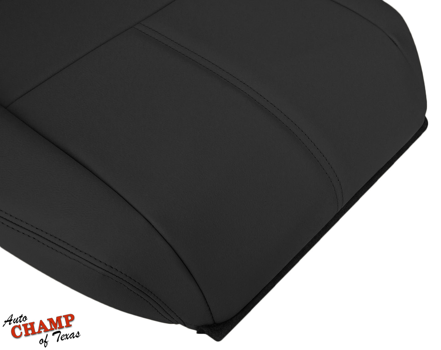 2010-2015 Honda Accord Crosstour Driver Bottom Leather Seat Cover Black
