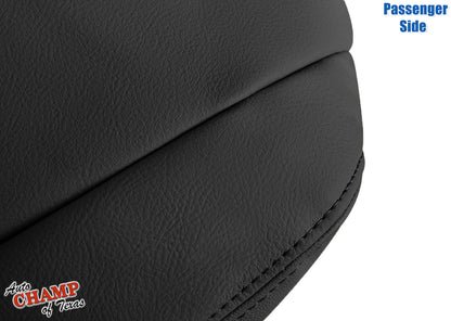 2010-2015 Honda Accord Crosstour Passenger Bottom Leather Seat Cover Black
