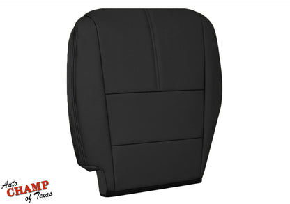 2010-2015 Honda Accord Crosstour Driver Bottom Leather Seat Cover Black