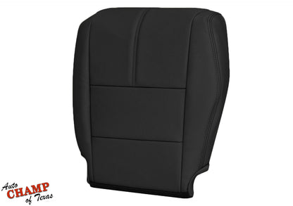 2010-2015 Honda Accord Crosstour Driver Bottom Leather Seat Cover Black