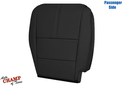2010-2015 Honda Accord Crosstour Passenger Bottom Leather Seat Cover Black