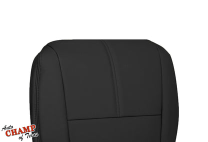 2010-2015 Honda Accord Crosstour Driver Bottom Leather Seat Cover Black