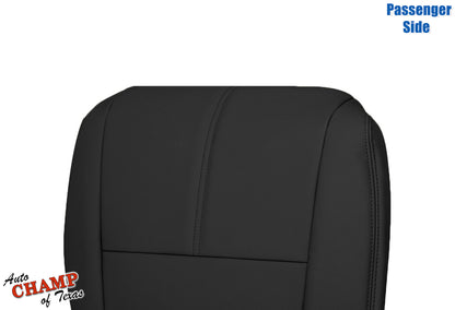 2010-2015 Honda Accord Crosstour Passenger Bottom Leather Seat Cover Black