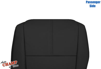 2010-2015 Honda Accord Crosstour Passenger Bottom Leather Seat Cover Black