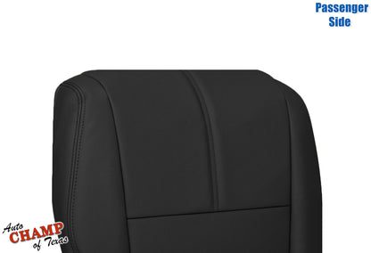 2010-2015 Honda Accord Crosstour Passenger Bottom Leather Seat Cover Black