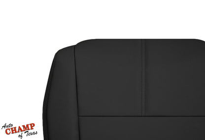 2010-2015 Honda Accord Crosstour Driver Bottom Leather Seat Cover Black