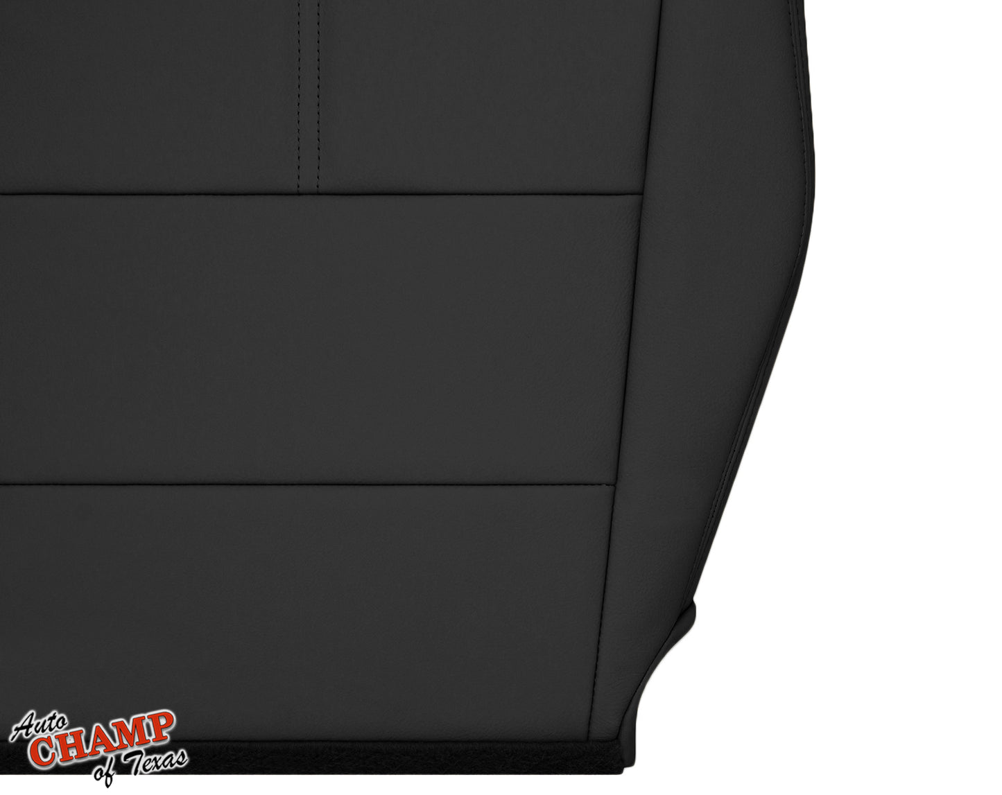 2010-2015 Honda Accord Crosstour Driver Bottom Leather Seat Cover Black