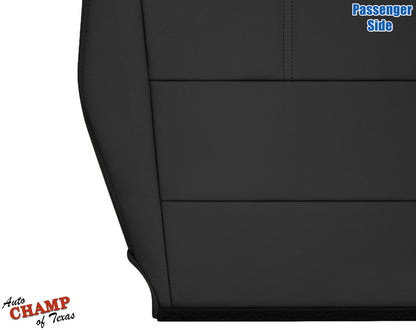 2010-2015 Honda Accord Crosstour Passenger Bottom Leather Seat Cover Black