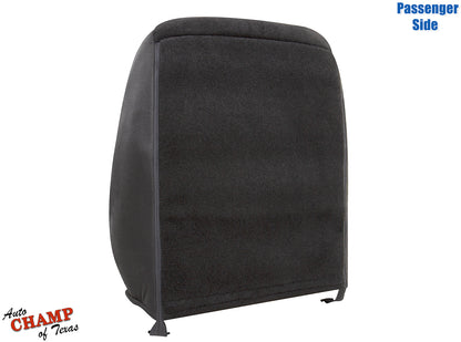 2010-2011 Ford Ranger passenger seat cover black and gray back view