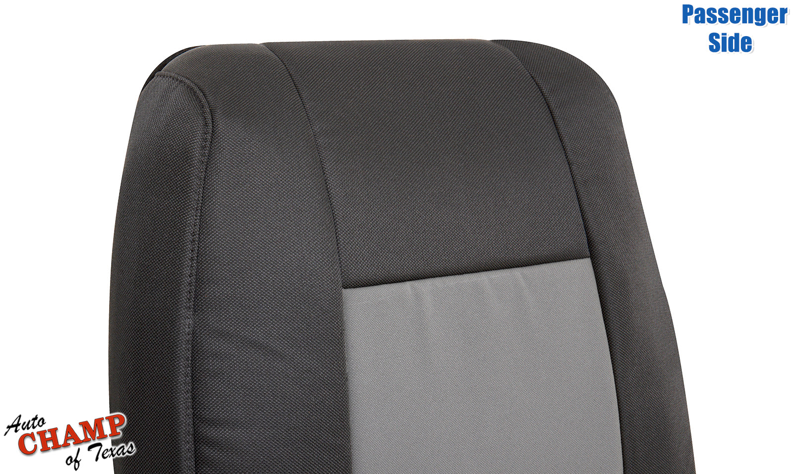 2010 ford ranger passenger seat cloth backrest black gray replacement