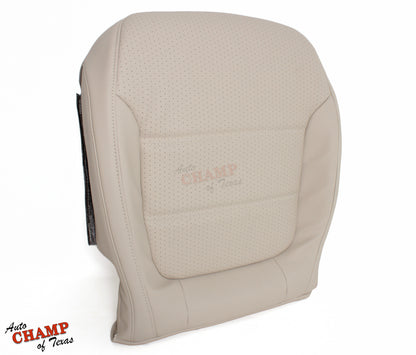 vw jetta seat leather tan replacement bottom