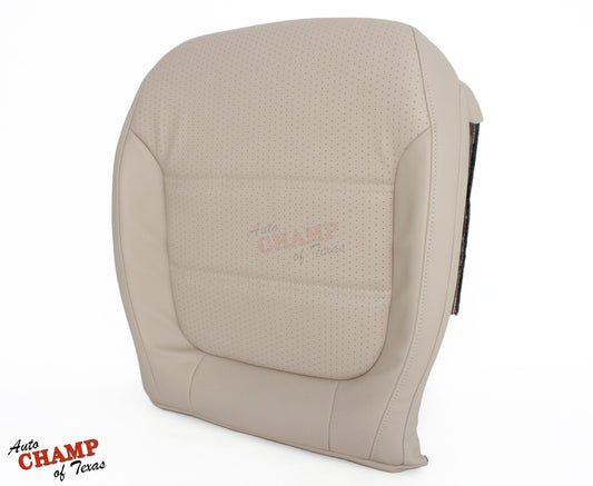 tan jetta leather bottom seat cover