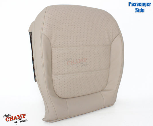 volkswagen jetta tan leather cushion bottom