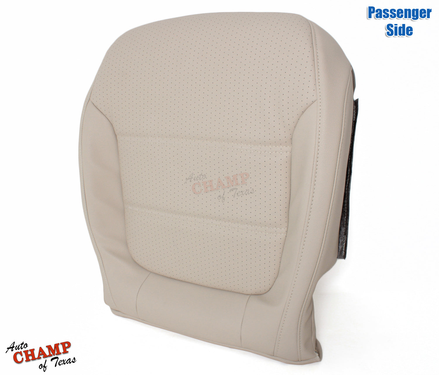 leather bottom cushion cover jetta tan