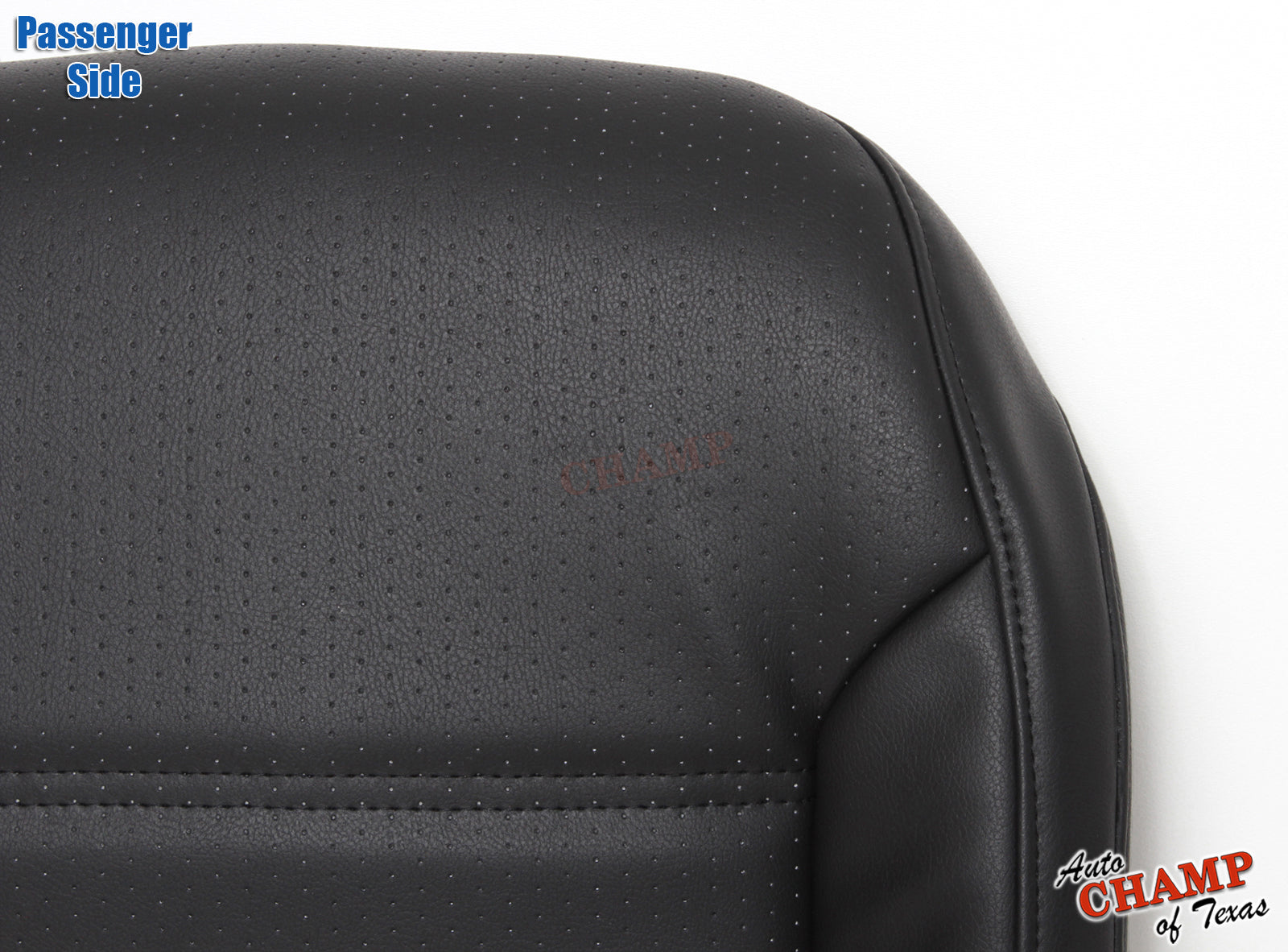 vw jetta bottom cushion cover leather black